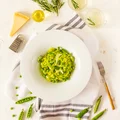 Risotto z groszkiem cukrowym