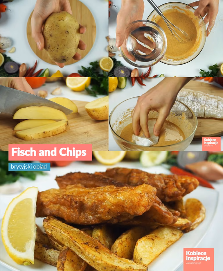Fish and chips - brytyjski obiad (WIDEO)
