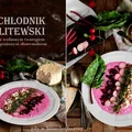 Chłodnik z botwinki z wędzonym twarogiem i prażonym słonecznikiem