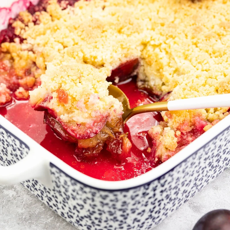 Śliwki pod kruszonką