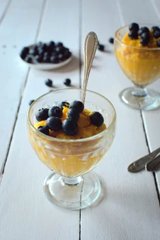 Pudding jaglany z dynią i pomarańczą (przepis roślinny)