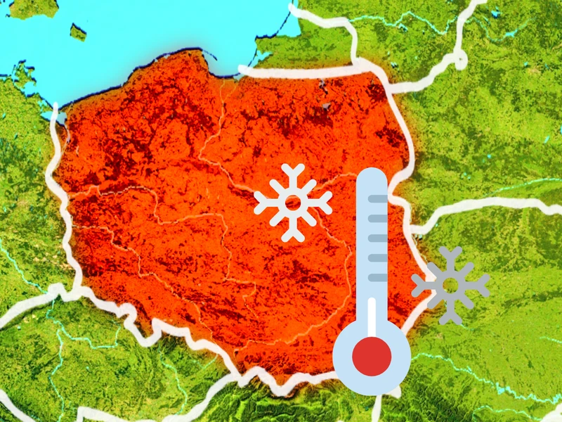 Atak zimy w Polsce. Odczuwalna temperatura -35,55 stopni Celsjusza!