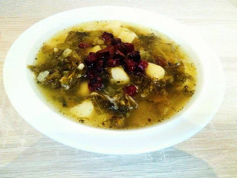 Jarmużówka, czyli zupa z jarmużu