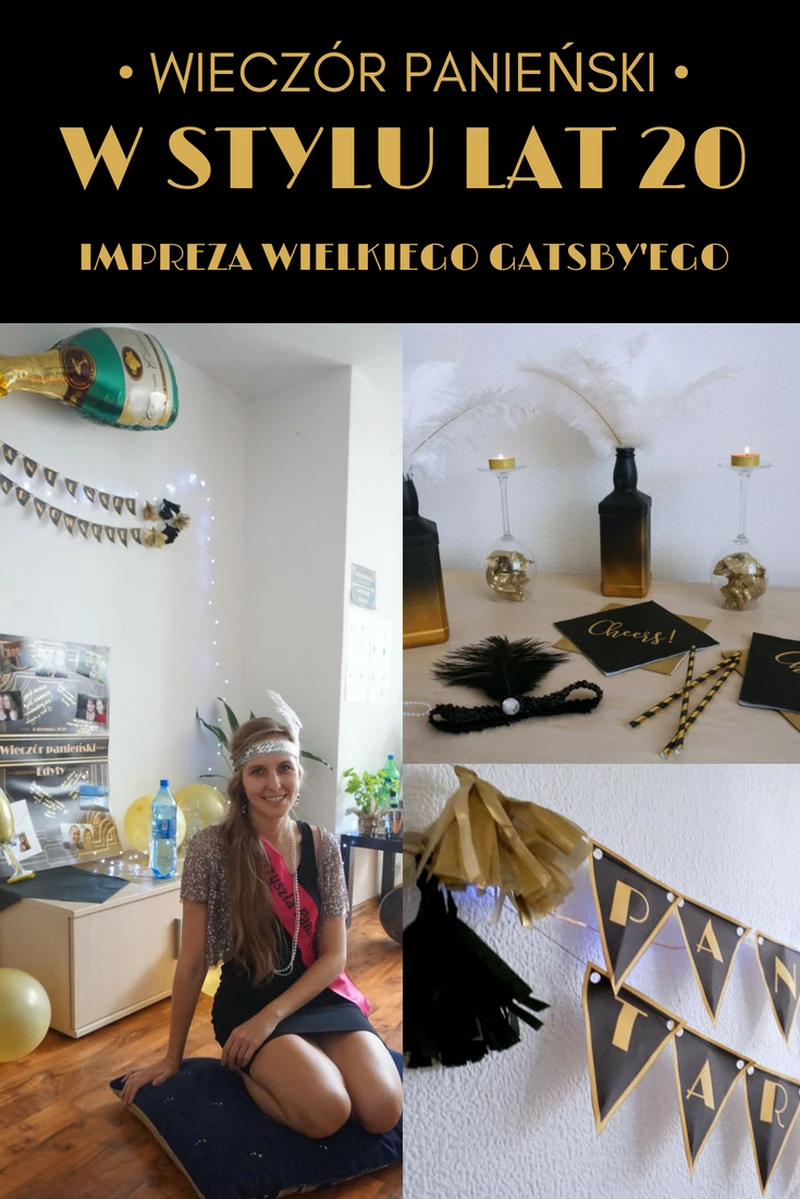 Wieczór panieński w stylu lat 20 – impreza Wielkiego Gatsby’ego
