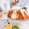 Cytrynowa babka z borówkami