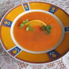 Zupa marchewkowa z pomarańczą