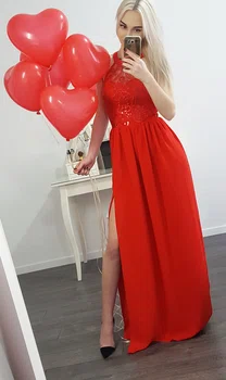 Maxi dress Czerwona Olivia