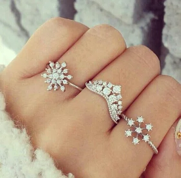 Zimowe pierścionki ;)