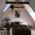 Sypialnia na poddaszu