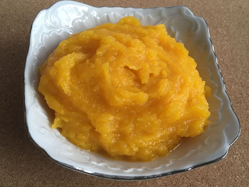 Puree z dyni