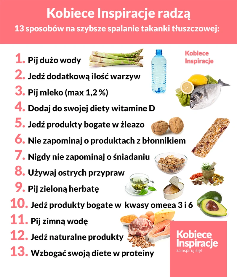 Jak szybciej SPALIĆ TKANKĘ TŁUSZCZOWĄ ? - 13 sposobów