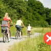 W tych sytuacjach rowerzysta NIE MOŻE korzystać ze ścieżki rowerowej! Większość osób o tym nie wie