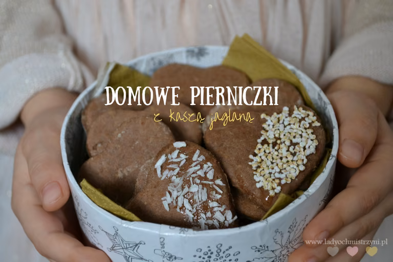 Domowe pierniczki z kaszą jaglaną