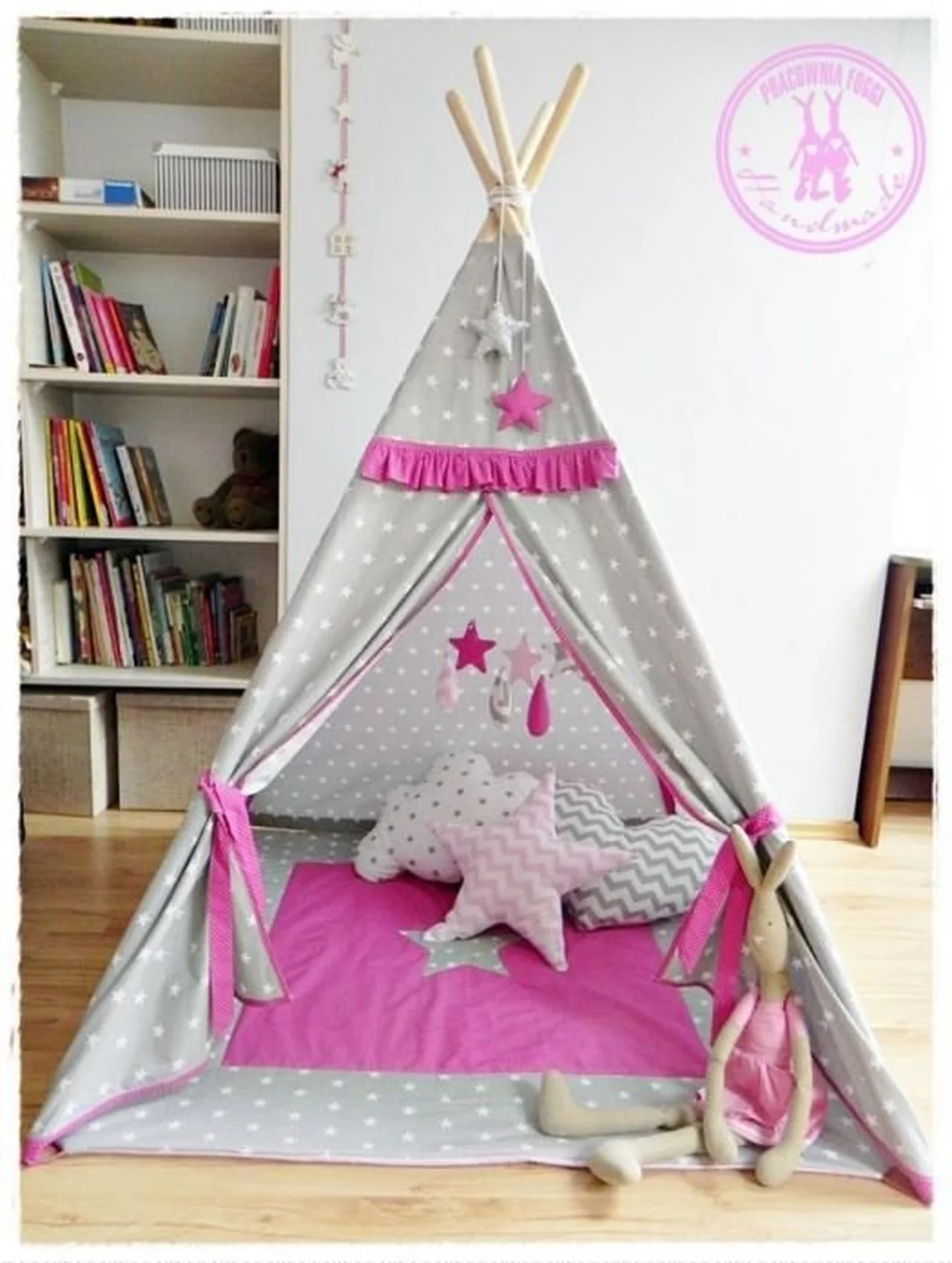Cudny namiot do pokoju dziecięcego