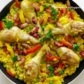 Paella z kurczakiem