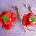 Sorbet truskawki, mięta, banan