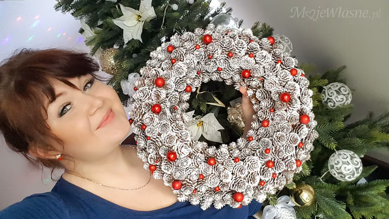 DIY Jak zrobić wianek z szyszek?