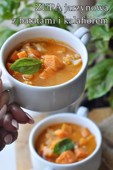 Zupa z batatów