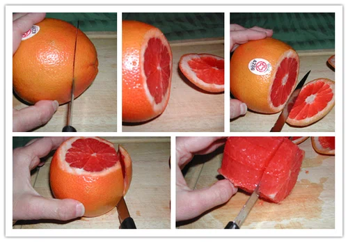Grejpfrut - szybka instrukcja obierania
