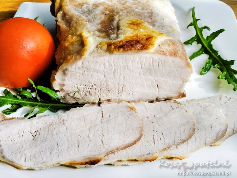 Schab pieczony w mleku