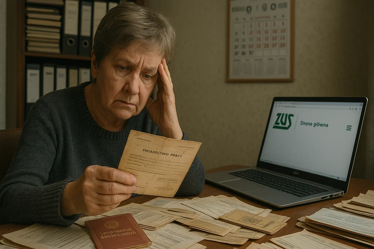 Zgubiłeś dokumenty sprzed 1999 roku? ZUS podpowiada, jak je odzyskać i uzupełnić swoją historię pracy
