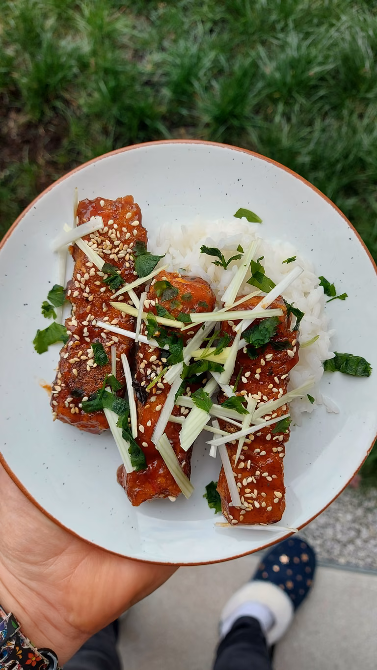 Tofu po koreańsku.