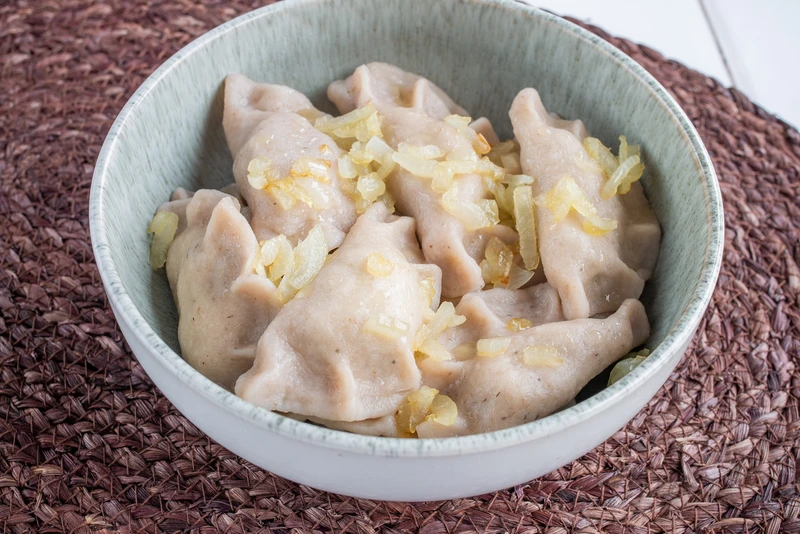 Bezglutenowe pierogi gryczano ryżowe