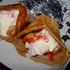 Tortilla gryczana z kurczakiem