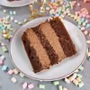 Czekoladowy tort z kremem o smaku kinder bueno