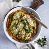 Makaron penne z pesto i cukinią