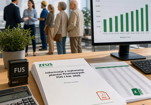 Stabilny start 2026: FUS z wyższymi wpływami składkowymi i stabilną wypłacalnością