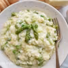 Risotto ze szparagami i gorgonzolą