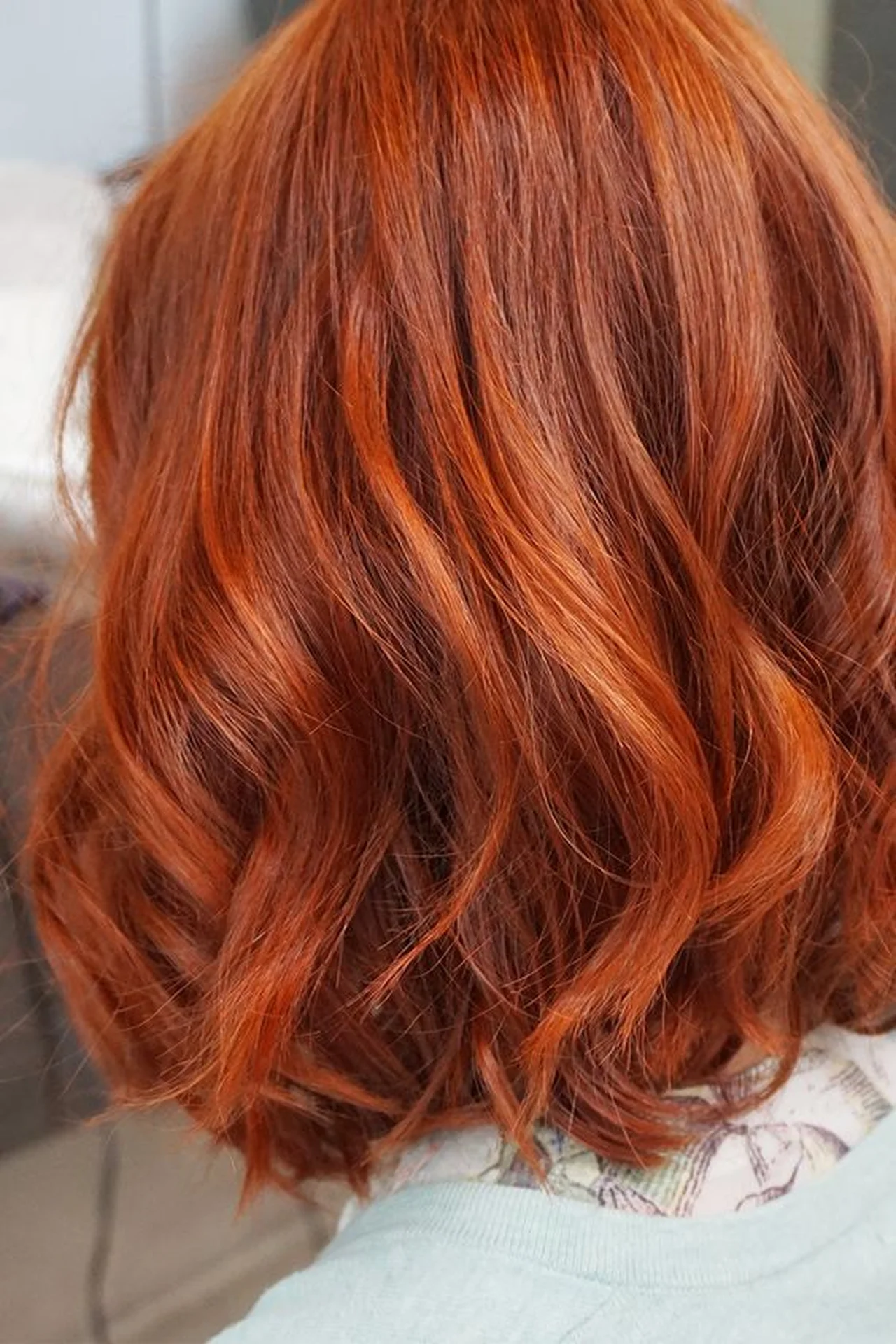 Genialny odcień rudych włosów