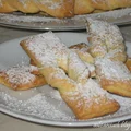 Faworki pieczone w piekarniku