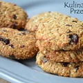 Fit ciasteczka owsiane z masłem orzechowym i bananami