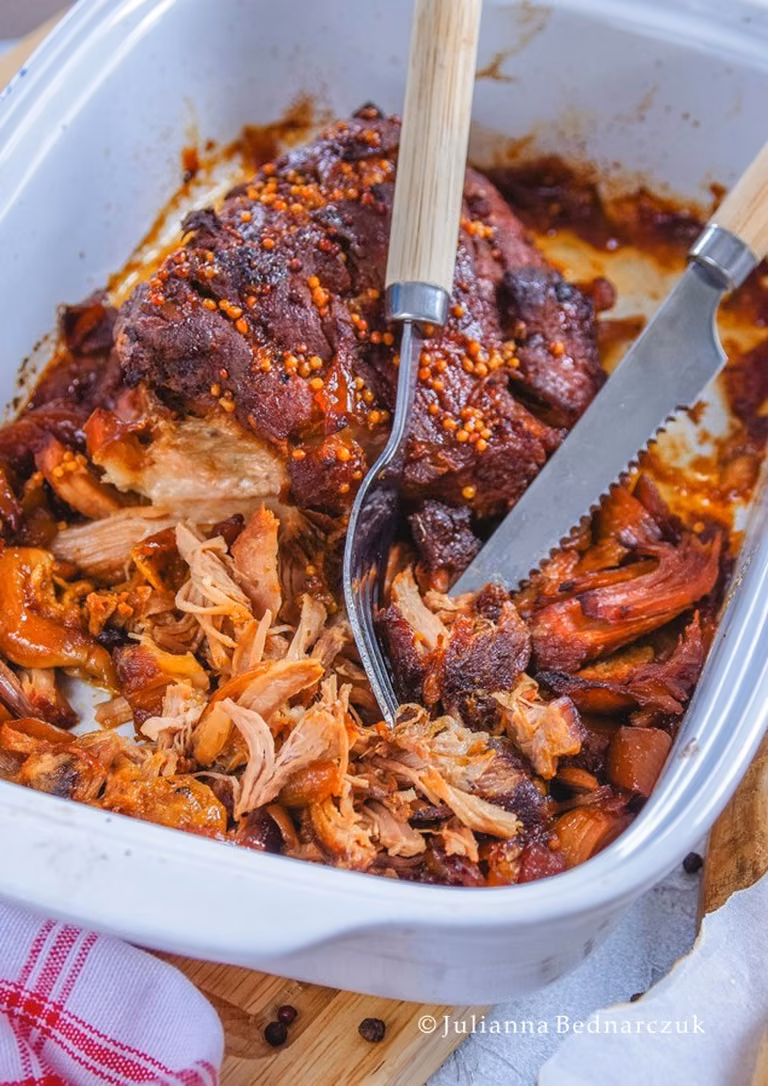 Pulled pork, czyli szarpana wieprzowina
