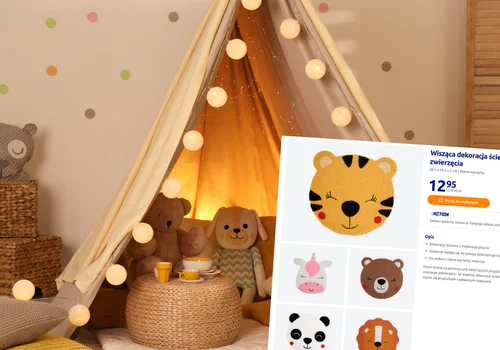 Ta ścienna dekoracja to HIT za grosze do pokoju dziecka! Aranżacja jak z Pinteresta za 12,95 zł