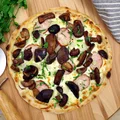 Pizza z grzybami leśnymi