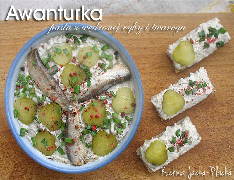 Awanturka - pasta z wędzonej ryby i twarogu