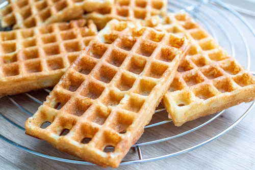 Gofry na jogurcie w 10 minut bez glutenu
