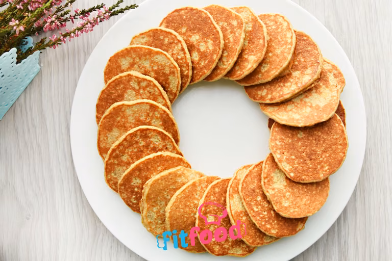 Fit placuszki bananowe