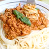 Spaghetti bolognese (delikatny sos)