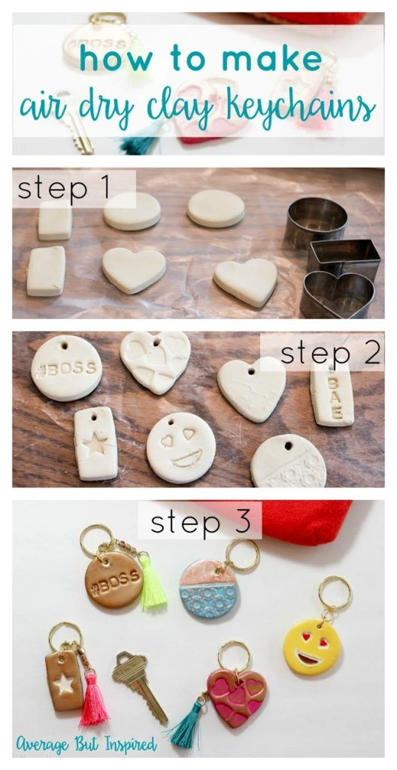 DIY- breloczki do kluczy
