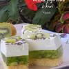 kostka jogurtowa z kiwi