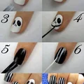 Manicure na Halloween