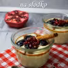 Kasza manna z konfiturą i granatem