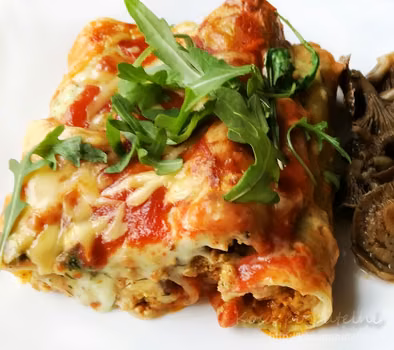 Cannelloni z mięsem mielonym i beszamelem