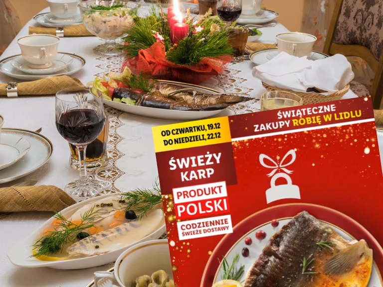 Lidl sprzedaje karpia za pół ceny! Warto się spieszyć, bo zniknie z półek w mgnieniu oka!