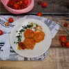 Kotlety z kapustą pekińską i ryżem