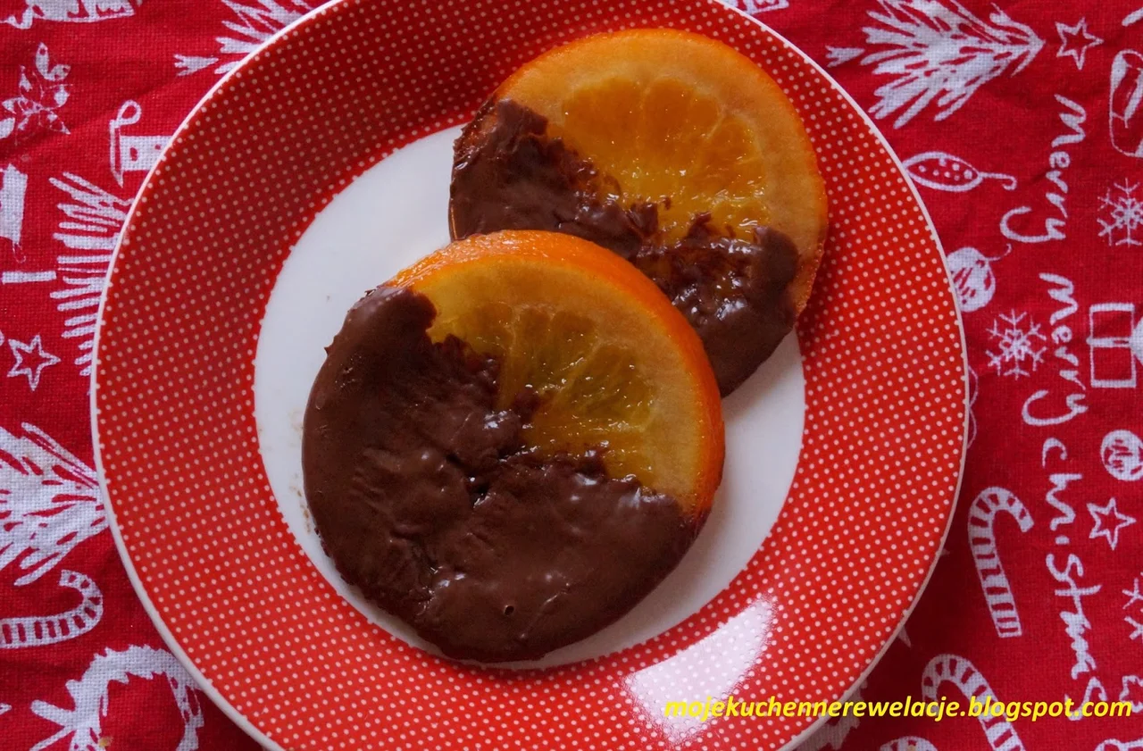 Kandyzowane pomarańcze w czekoladzie
